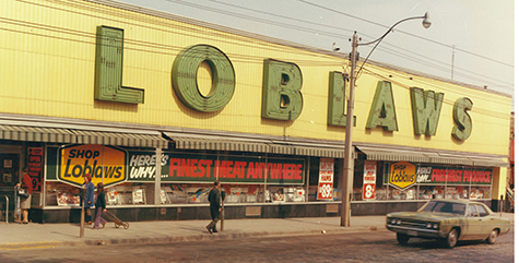 Picture of an Old Loblaws Store